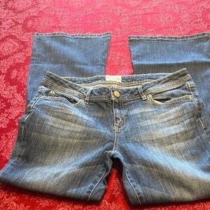 Aeropostale Women's Wide Leg Denim Jeans